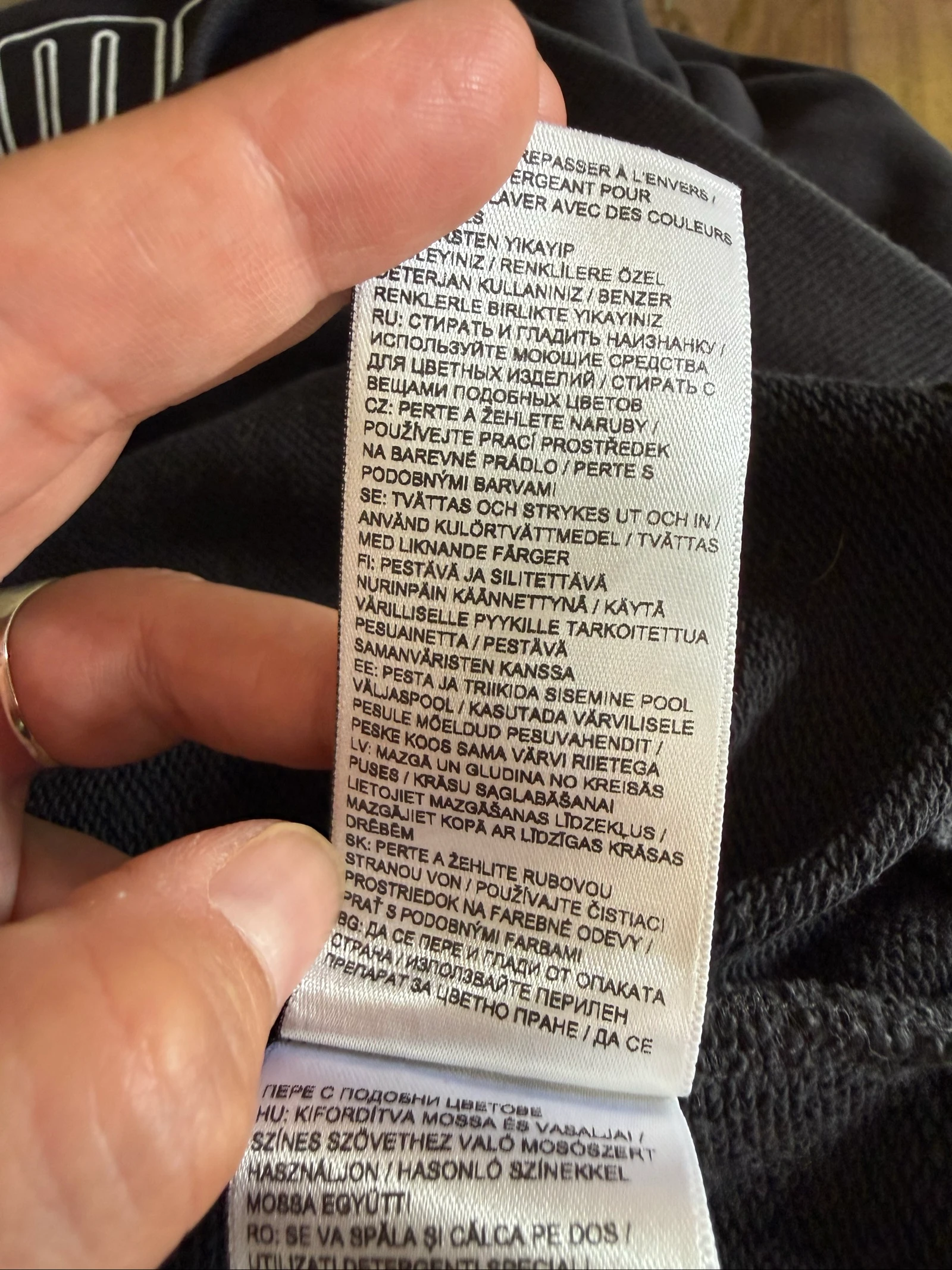 Puma Sweat Homme Noir Taille L – Grand Logo – Très Bon État – photo 7